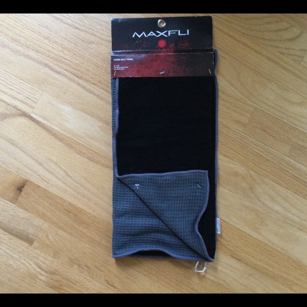 New With Tag Double Sided Golf Towel